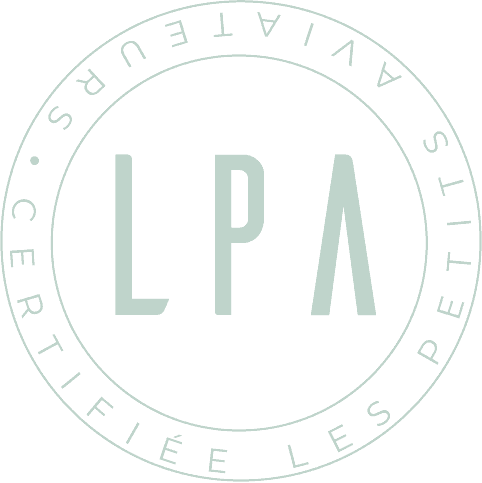 logo LPA rond vert les petits aviateurs